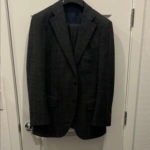 Suitsupply Charcoal Plaid Blazer